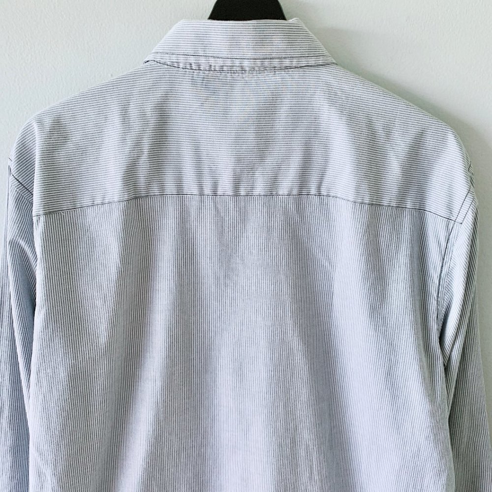 Sovereign Code Striped Pockets Button Front Shirt - Picture 8 of 15